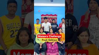 Memory Challenge🗣️[Fruit Edition] #shorts #ytshorts #challenge #entertainment #games #memory #fun screenshot 4