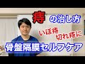 痔の治し方　骨盤隔膜セルフケア【東京都府中市　整体】