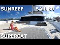 SUNREEF 80 SAIL CATAMARAN "ENDLESS HORIZON" SuperYacht Tour  Liveaboard Charter Yacht Sailing Boat