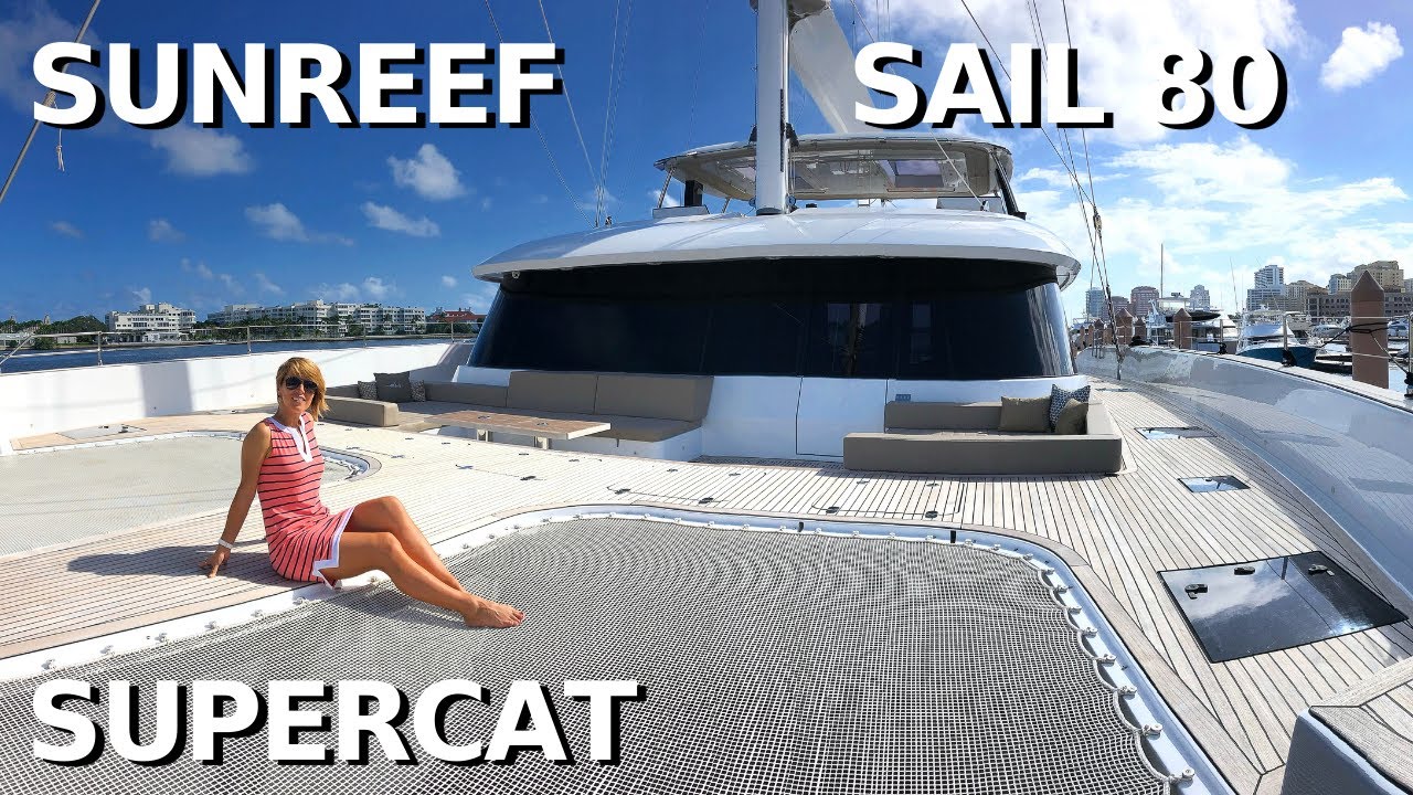 SUNREEF 80 SAIL CATAMARAN “ENDLESS HORIZON” SuperYacht Tour / Liveaboard Charter Yacht Sailing Boat