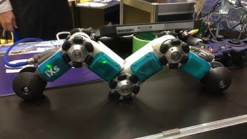 AIRo-2.4 (a 3-inch pipeline inspection robot) fabricated by iXs Co. Ltd. (iRex 2019, Tokyo, Japan)