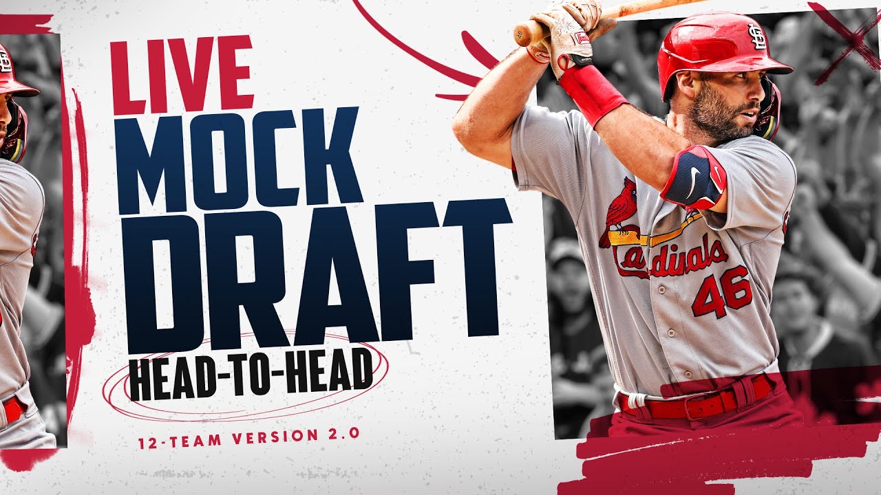 2019 fantasy baseball preview: 12-team Roto league mock draft