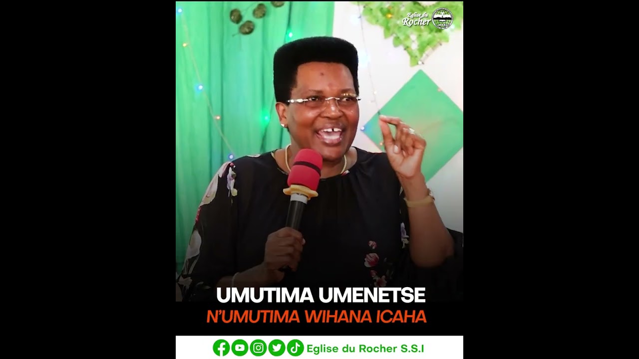 Umutima umenetse n'umutima wihana icaha -  Pasteur Denise Nkurunziza