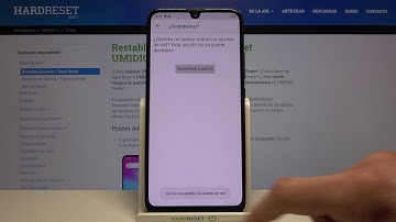 Cómo restablecer la configuración de red en UMIDIGI Power - restaurar WiFi