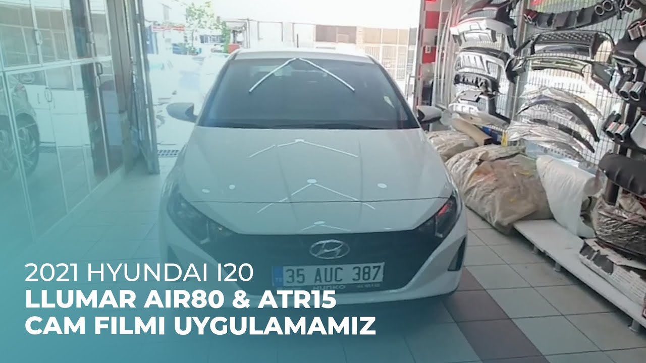 2021 Hyundai i20 // LLumar Air80 & ATR15 Cam Filmi Uygulamamız
