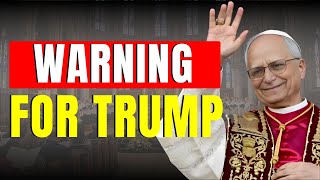 Pope Leo XIV’s Shocking Warning to Donald Trump America Can’t Ignore