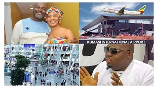 Kumasi International Airport: Kennedy Agyapong and Wife Jubilates