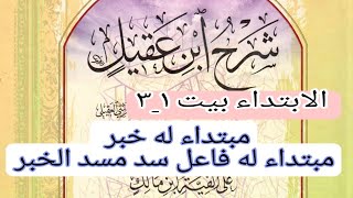 49. Alfiyah | Syarah Ibnu Aqil | Ibtidak | Dua Bentuk Mubtada | Bait 1 _ 3