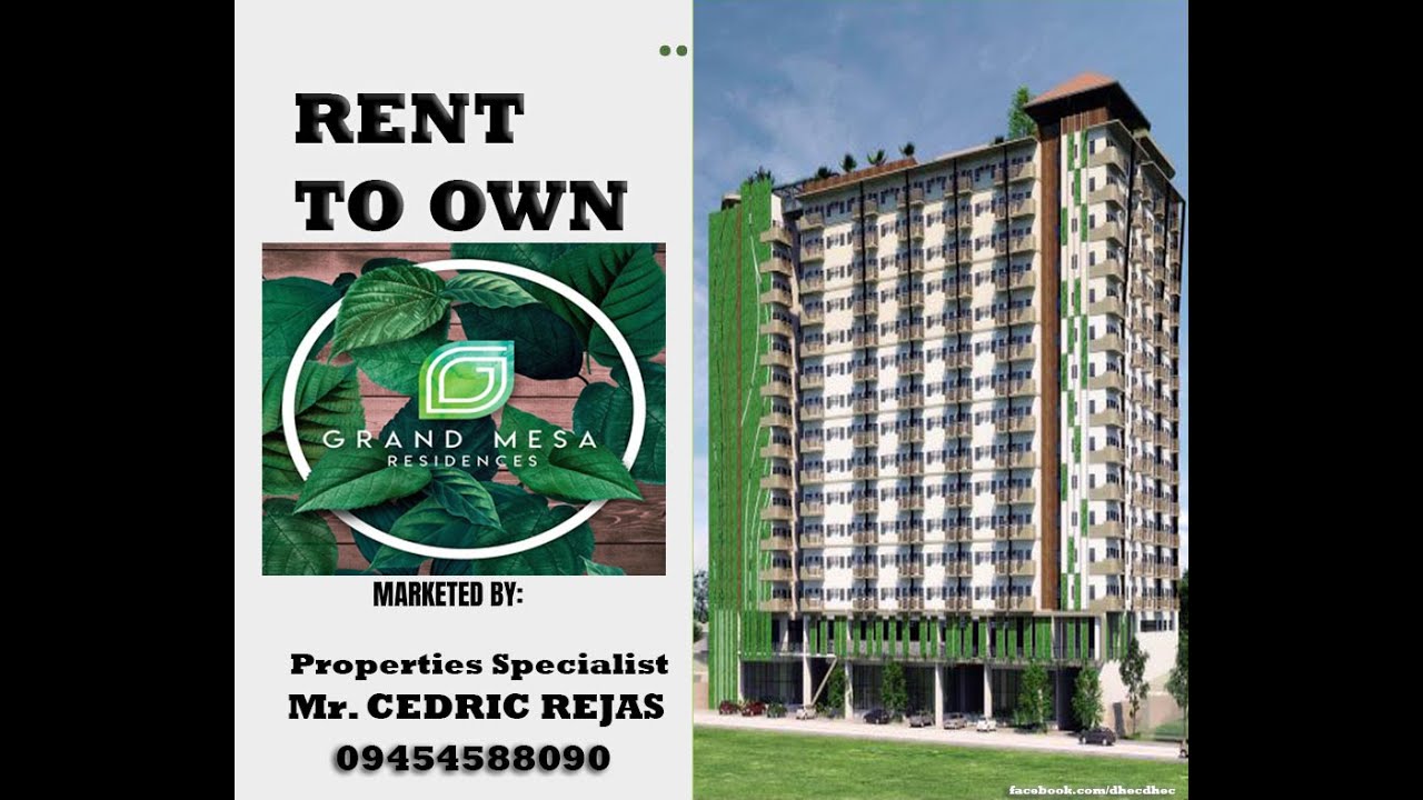 Grand Mesa Residences Explain Sir JDD YouTube
