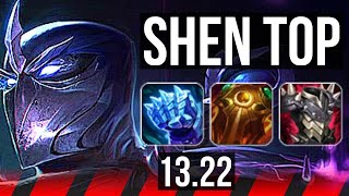 SHEN vs ILLAOI (TOP), Rank 4 Shen, 6/2/8, EUW Grandmaster