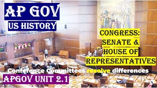 APGOV Unit 2.1 Congress The Senate and the House of Representatives in USA AP GOV & Politics