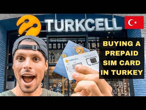 Buying a Prepaid Sim Card in Turkey 🇹🇷