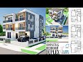 Full Beginner's Course || Archicad Architecture || 6 Bedroom Duplex