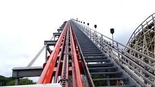 Steel Force Front Seat POV 2014 FULL HD Dorney Park