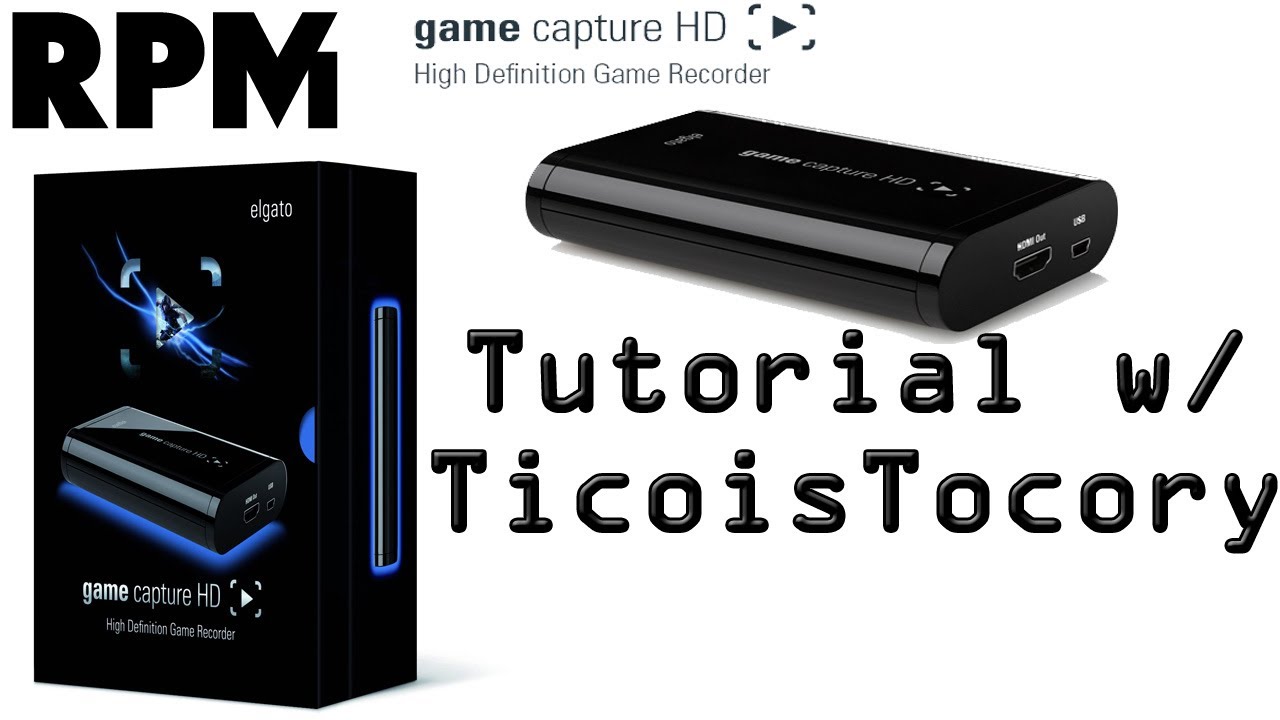(Elgato Game Capture HD Tutorial) For Beginners with TicoisTocory!
