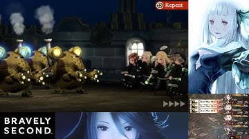 Bravely Second Best Grinding Spot in Chapter 1 (Fast Leveling EXP & Easy Job Grinding)