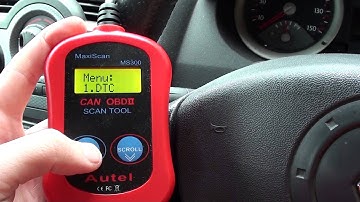 Autel MS300 Diagnose Renault Engine Faults