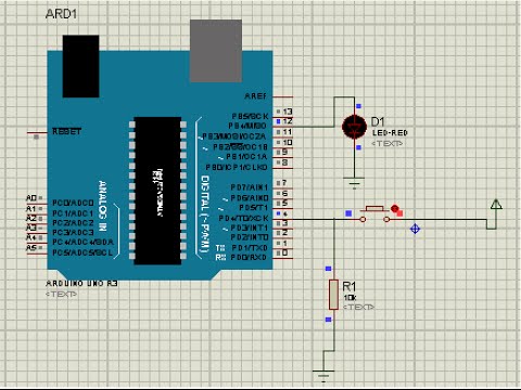 Arduino tutorial: pushbutton program without if else statement on ...