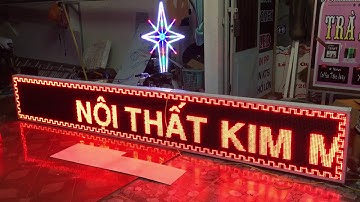 Bảng Hiệu Led Matrix Đẹp