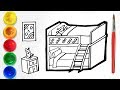 Bed Drawing Images For Kids