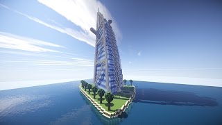 Burj Al Arab - Minecraft Timelapse