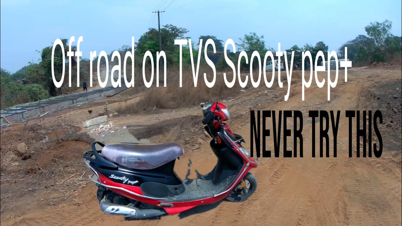 offroad | You Won't Believe This TVS Scooty Pep+ Offroad Adventure