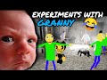 Baldi Bendy Hello Neighbor all in Granny's House😂 || Experiments with Granny#2