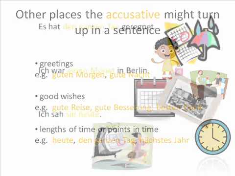 Learn German Grammar: Accusative Case