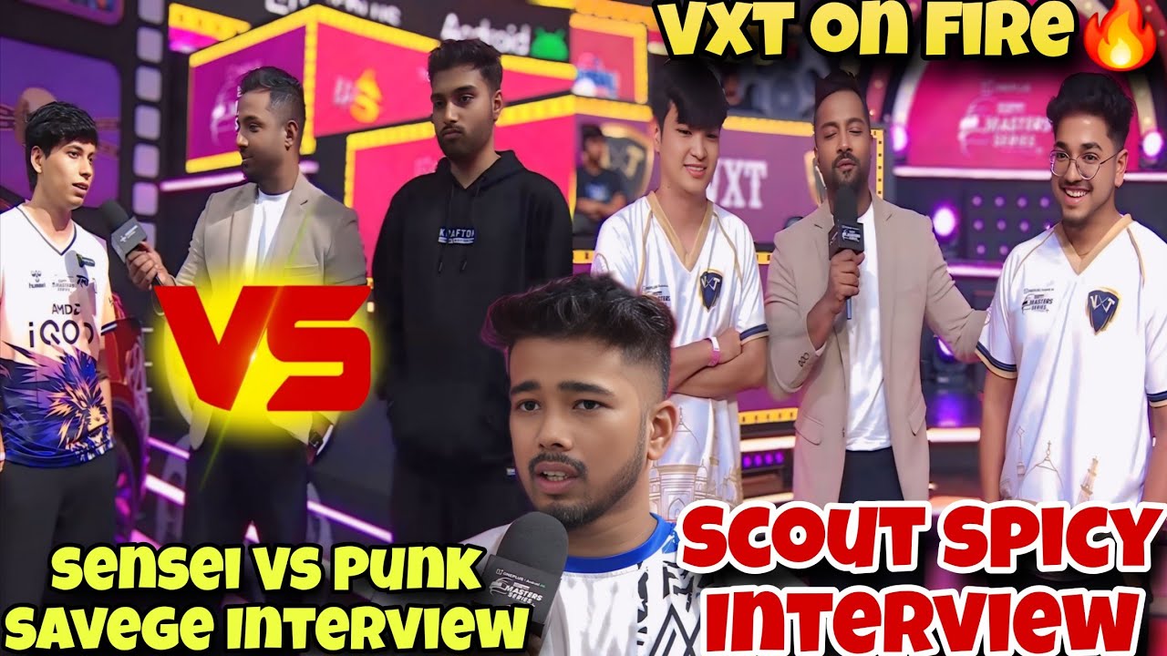 Sensei Challenge Punk 😡 Scout Spicy Interview 😱 VXT On Fire 🔥