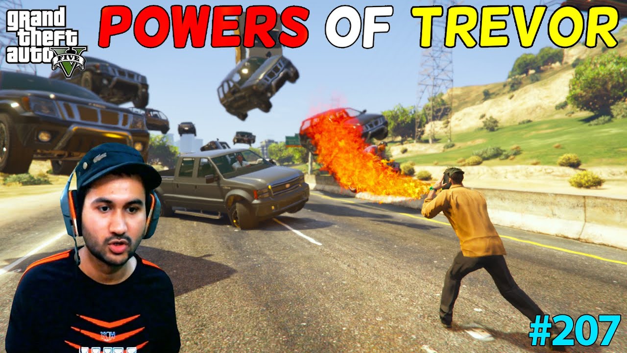 GTA 5 : POWERS OF TREVOR | GTA5 GAMEPLAY #207 - YouTube