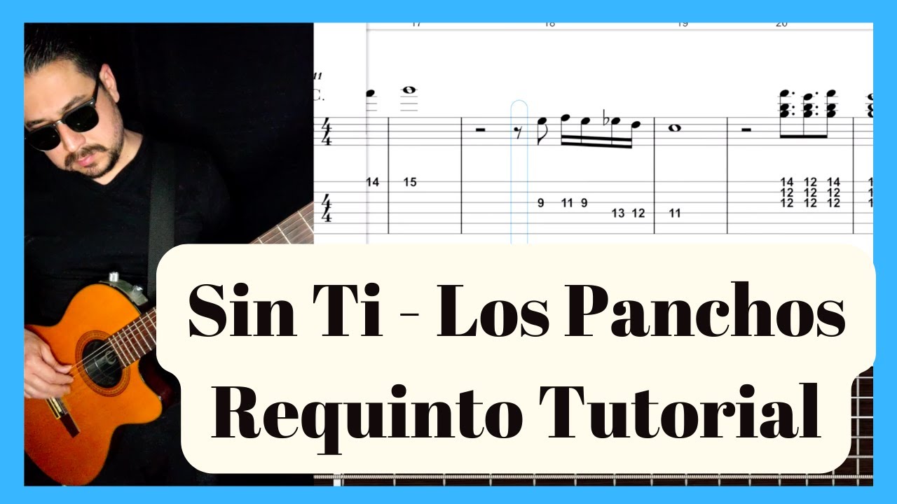 Sin Ti - Los Panchos (Requinto TUTORIAL) - YouTube