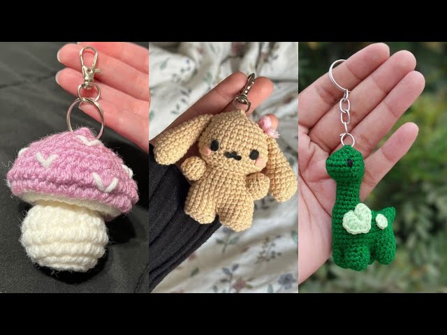 Cute Crochet Keychain Designs 2026 | Easy Handmade Keychain Ideas