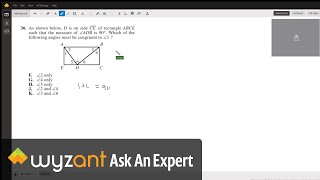 Question 36 and 50 on ACT math form F07