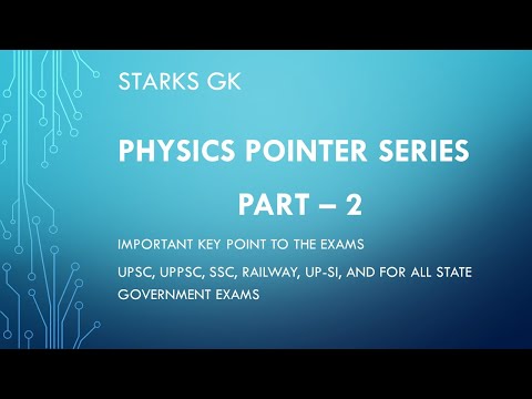 Physics Pointer Series PART-2