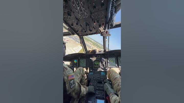 CH-47F Chinook Helicopter- Jump Seat Cockpit POV In-Flight View