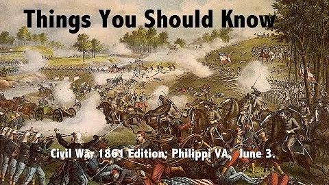 1861-04 Battle of Philippi June 3 1861