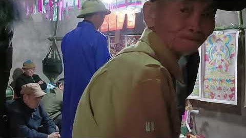 lễ cấp sắc đặt tên cho con Dao thanh y, khe Muối 1, Yên Than, Quảng Ninh,p2