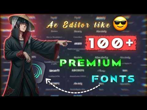 100+ PREMIUM FONTS FOR EDITORS 🔥 | FREE FONT PACK