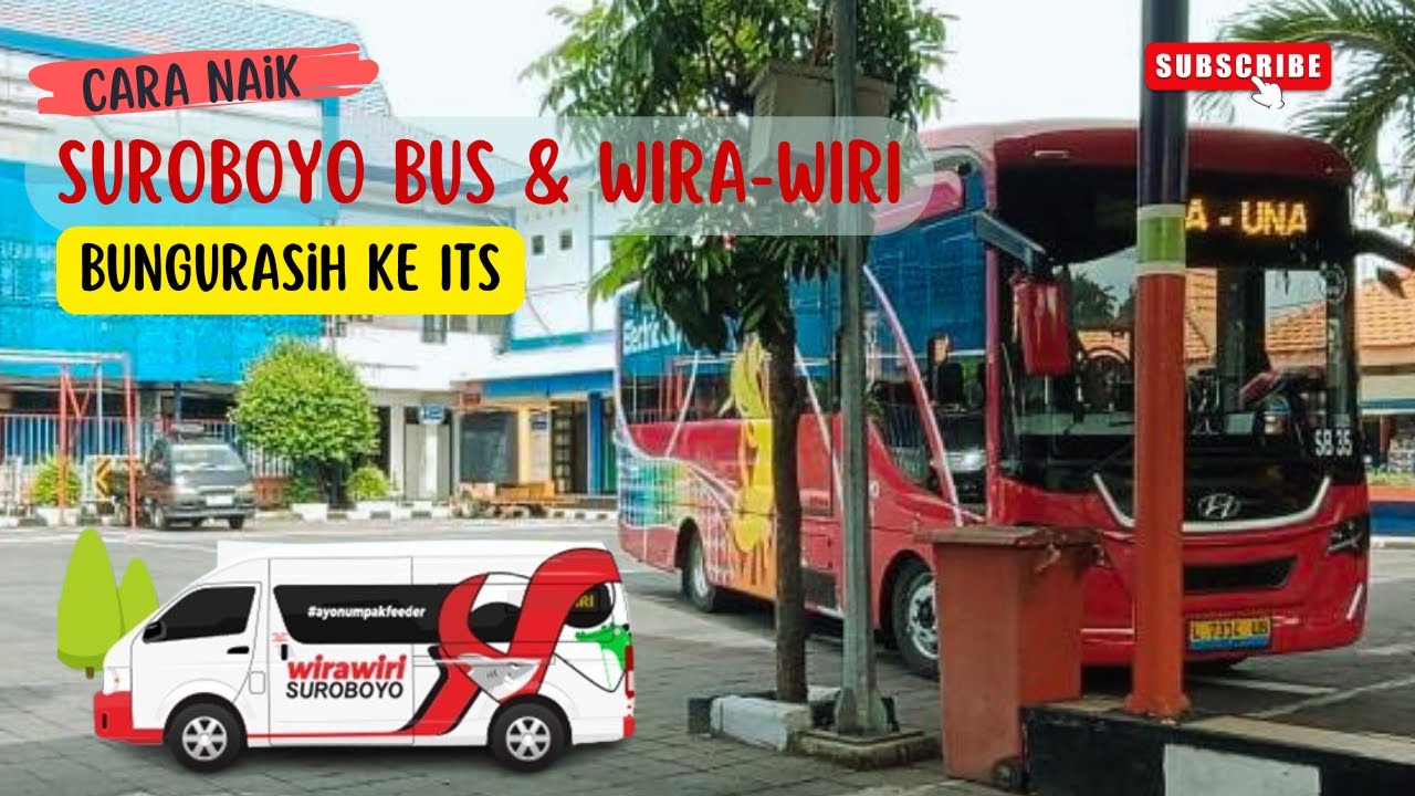 Cara Naik Suroboyo Bus & Wira-wiri dari Bungurasih ke ITS saat Trans Semanggi K3 Gak Beroperasi