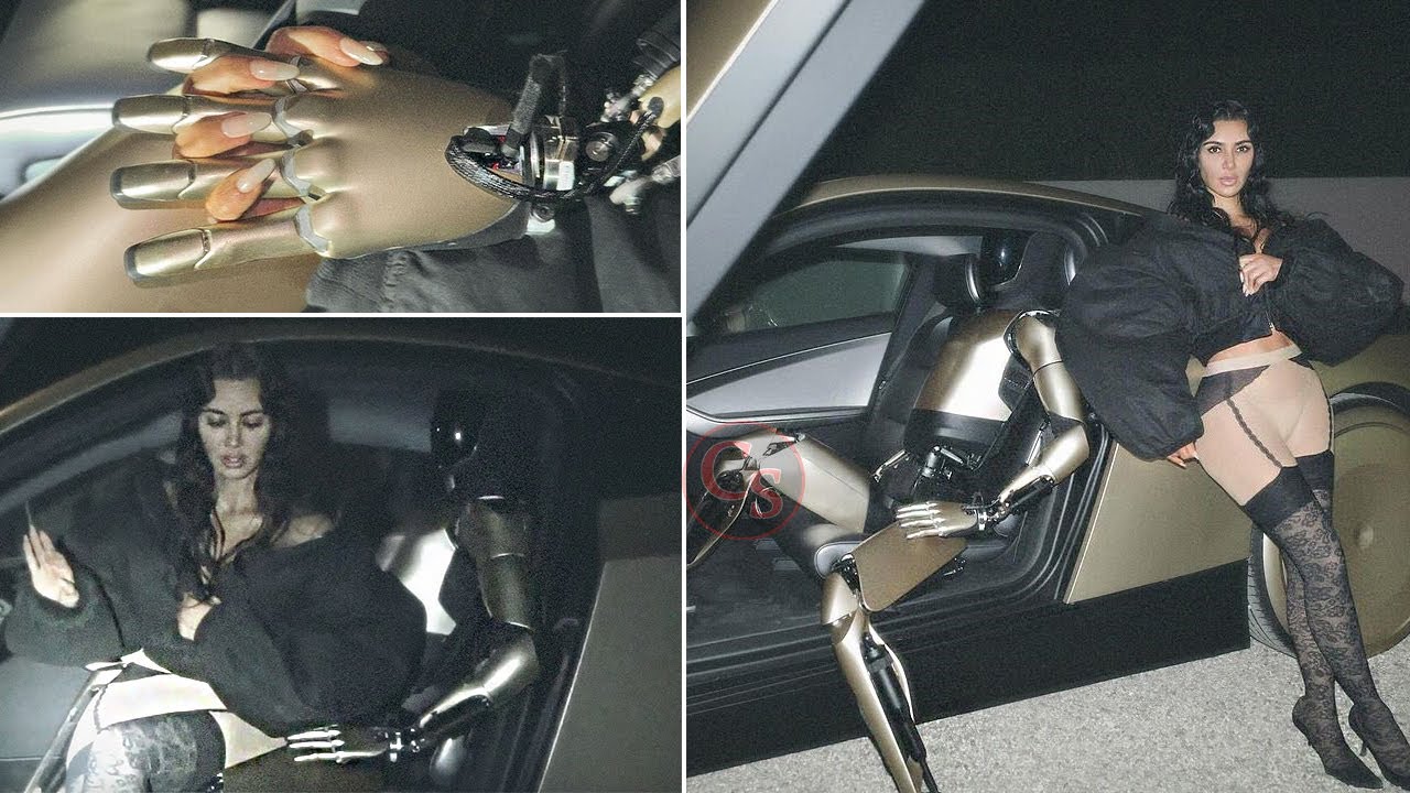 Kim Kardashian Shocks Fans With 'weird' Snaps with Elon Musk's $30K Tesla  Bot - YouTube