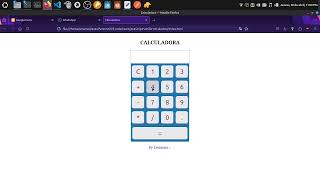 Basic Calculator App with HTML, CSS &amp; JavaScript | Vanilla JS Project
