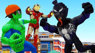 IronMan Tani Love SpiderNick vs Zombie Change | Scary Teacher 3D Dr Zomboss Troll Miss T Animation