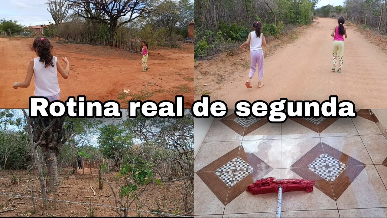 Fizemos caminhada/ rotina real 