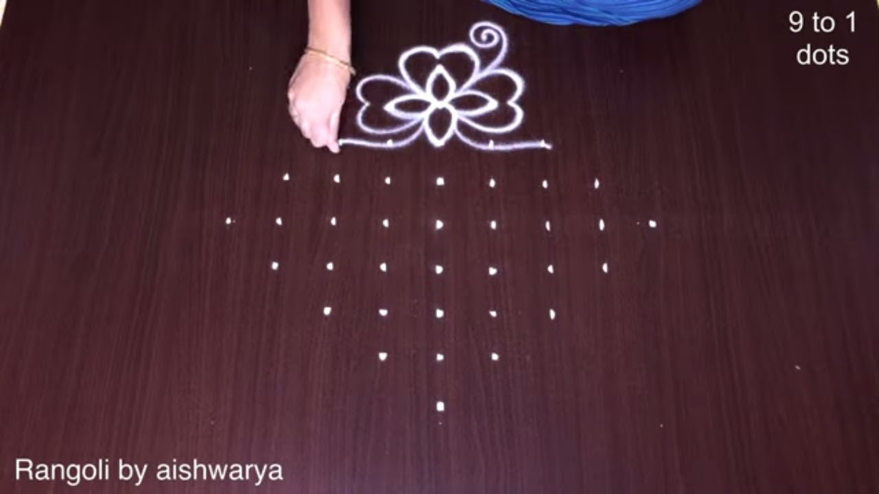 Very Easy Dussehra Muggulu