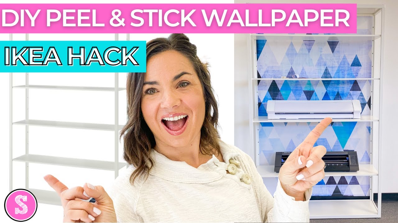 DIY Vinyl Wallpaper | Ikea Hack Meets Roland BN-20A - YouTube
