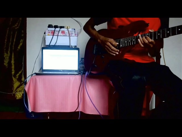 Avenged Sevenfold - Nightmare Guitar Solo (Cover By Soleyhanz) class=