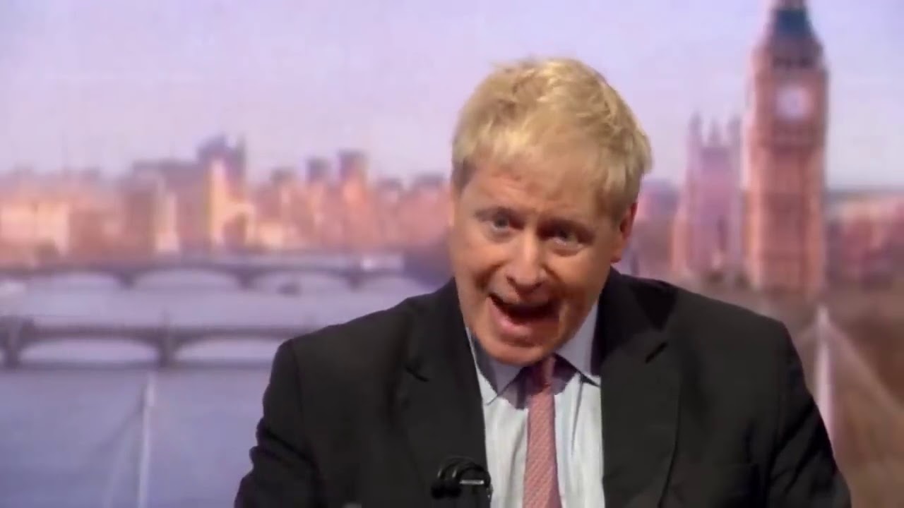 Boris Johnson interviewed by Andrew Marr