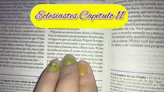 ECLESIASTES CAPÍTULO 11 — Conselhos Práticos — Hélia Carvalho