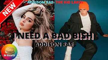 I need a bad bitch, Addison Rae! - NEW Tik Tok Snippet from The Kid Laroi - 1 HOUR LOOP