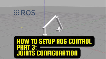 How to setup ROS Control for 6 axis robot, Part 3: joint configuration in .yaml file